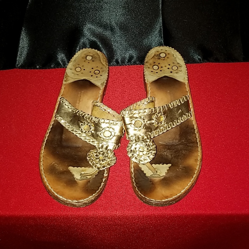 Gold sandles
